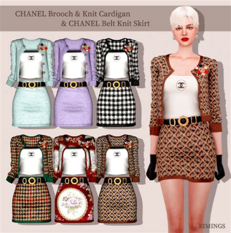 chanel sims 4 cc|sims 4 Chanel store cc.